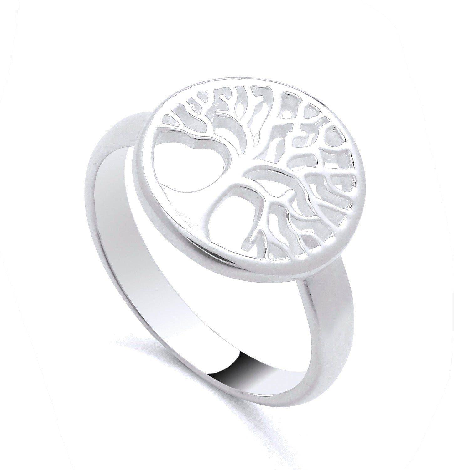 Sterling Silver Tree Of Life Ring