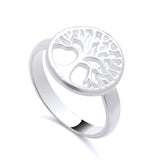 Sterling Silver Tree Of Life Ring