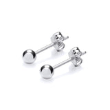 Sterling Silver 4mm Ball Stud Earrings